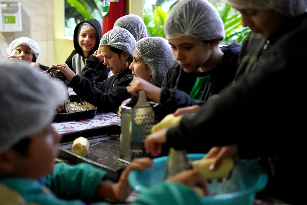 Beneficiamento de milho e mandioca